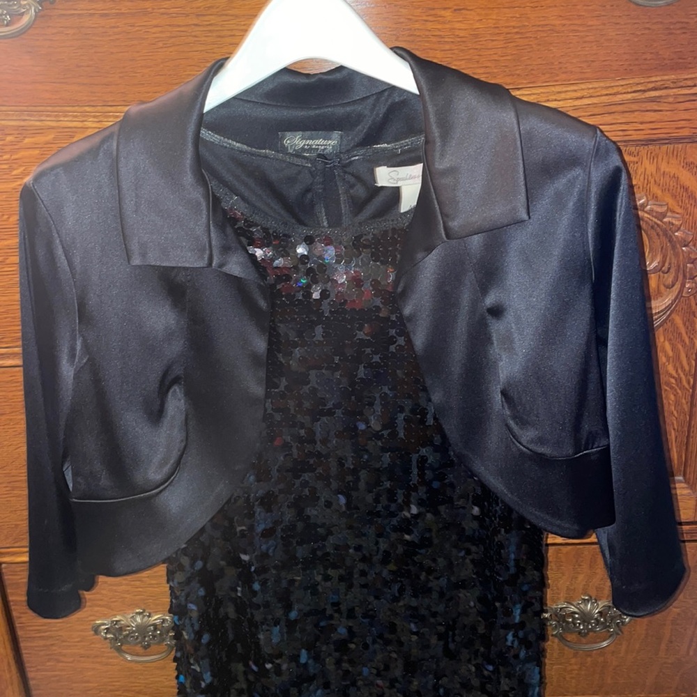 Black cardigan